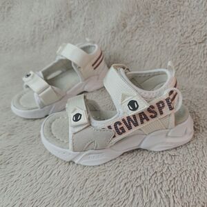 Chunky Sandals Toddler Size 9 26EUR White Thick Sole Y2K 90s NEW